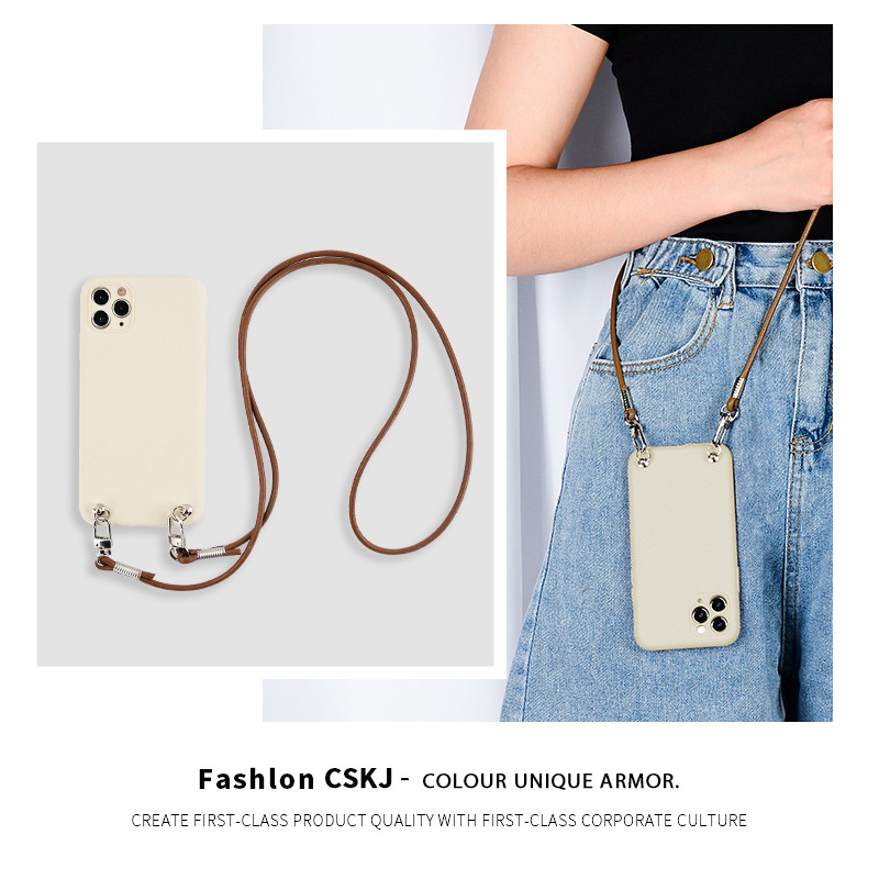 华为荣耀x40手机壳v30斜跨10挂绳