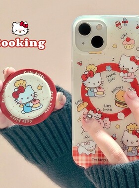 少女甜美蛋糕磁吸支架适用小米14/15pro手机壳13Ultra可爱12Tpro卡通Mi11/10青春版civi4/3硅胶mix4/3/2新款