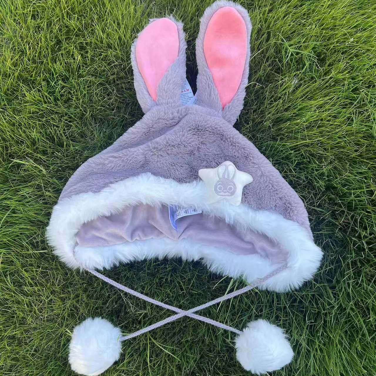 出租正品上海迪士尼尼克朱迪星黛露毛球帽子游玩美妆拍照打卡道具