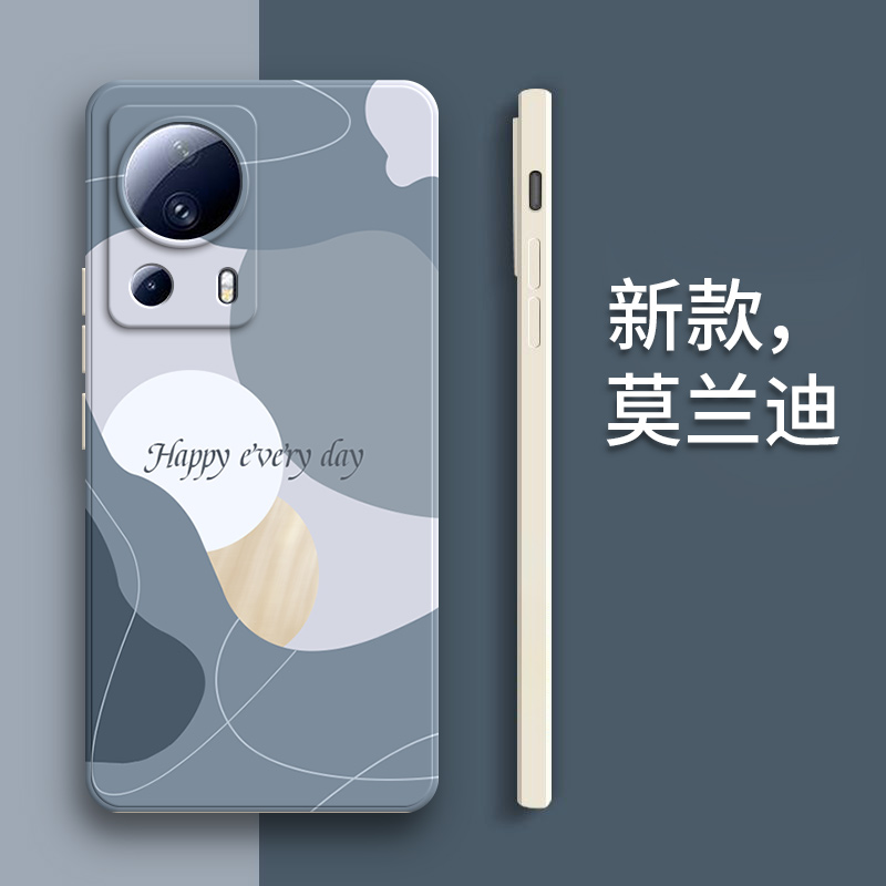 莫兰迪软适用小米civi2手机壳xiaomicivi25g硅胶套5G全包防摔vici2曲面屏cici新款clvl外壳civ男女civc曲屏cv