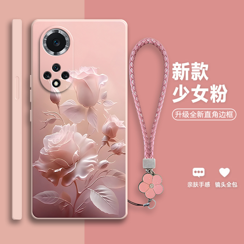 沙龙玫瑰适用华为nova9pro手机壳nove9新款novo保护NAM一AL00套nava男女5G全包navo防摔nowa95G华九hinova9hi
