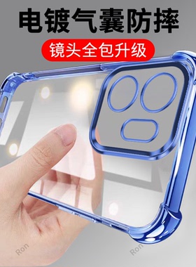 适用华为荣耀500Smart手机壳NLA一NX1奢华气囊硅胶Honor五百samrt全包防摔NLANX1保护套5oosmart男女新款外壳