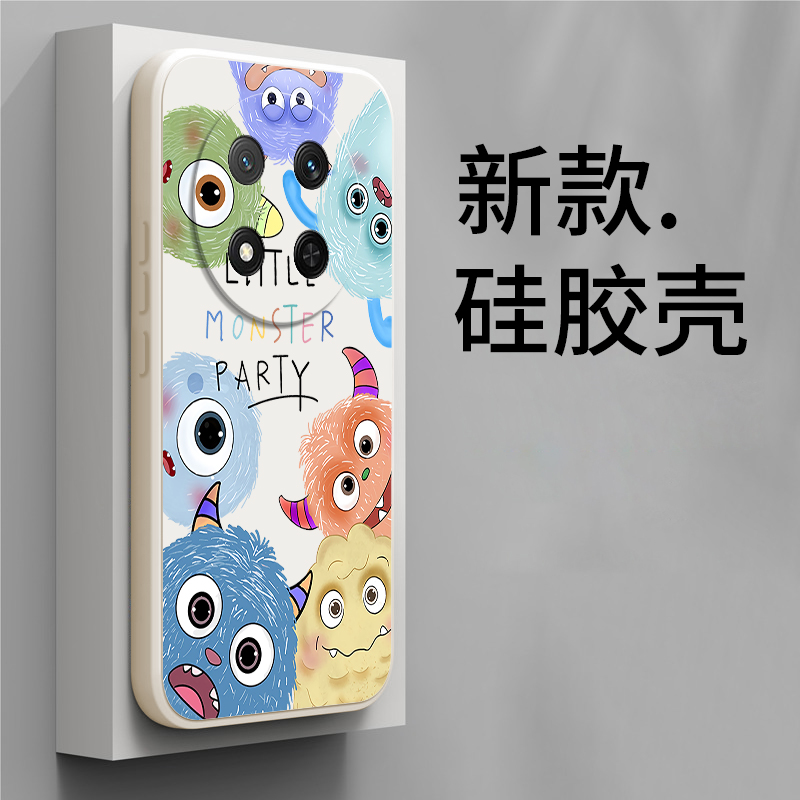 适用华为荣耀X9C手机壳BRP-NX1卡通可爱怪兽硅胶honorX9C全包5G防摔C5G保护套honor男女BRP-NX1新款h0n0r简壳