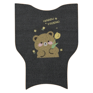 适用爱玛爱萌QB12脚垫电动电瓶车脚踏垫座套坐垫套踏板专用配件