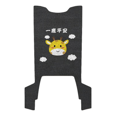 适用爱玛卫士AB51电动车脚垫电瓶脚踏垫踏板防水专用装饰配件脚踩