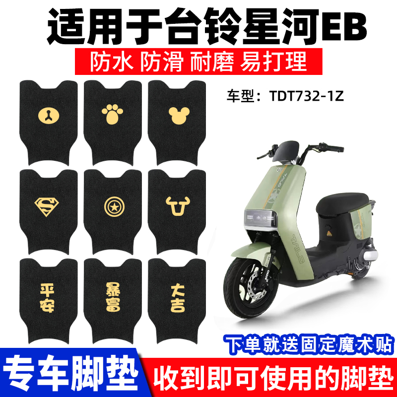 台铃星河EB脚垫电动电瓶车K-E