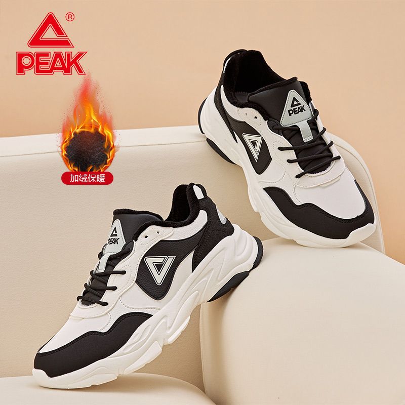 匹克新款厚底增高复古老爹鞋百搭