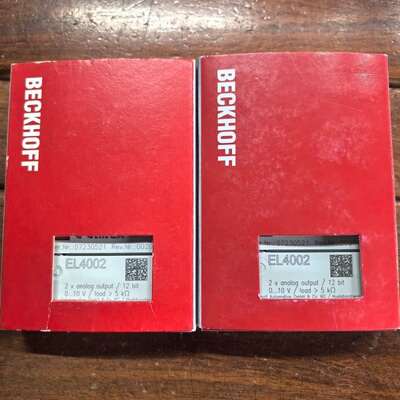 EL4002现货促销全新原装未拆封BECKHOFF倍福模块实物照片