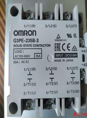 售前询价G3PE-235B-3三相固态继电器35AAC100议价