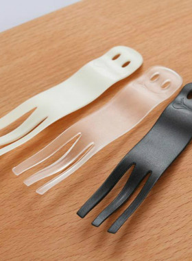 21客刀叉蛋糕叉勺子甜品一次性独立包装磨砂笑脸三齿黑色叉子5只