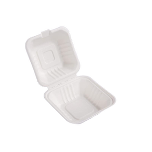 纸浆餐盒汉堡盒可降解包子外卖打包盒加大生煎盒同款汤包盒商用