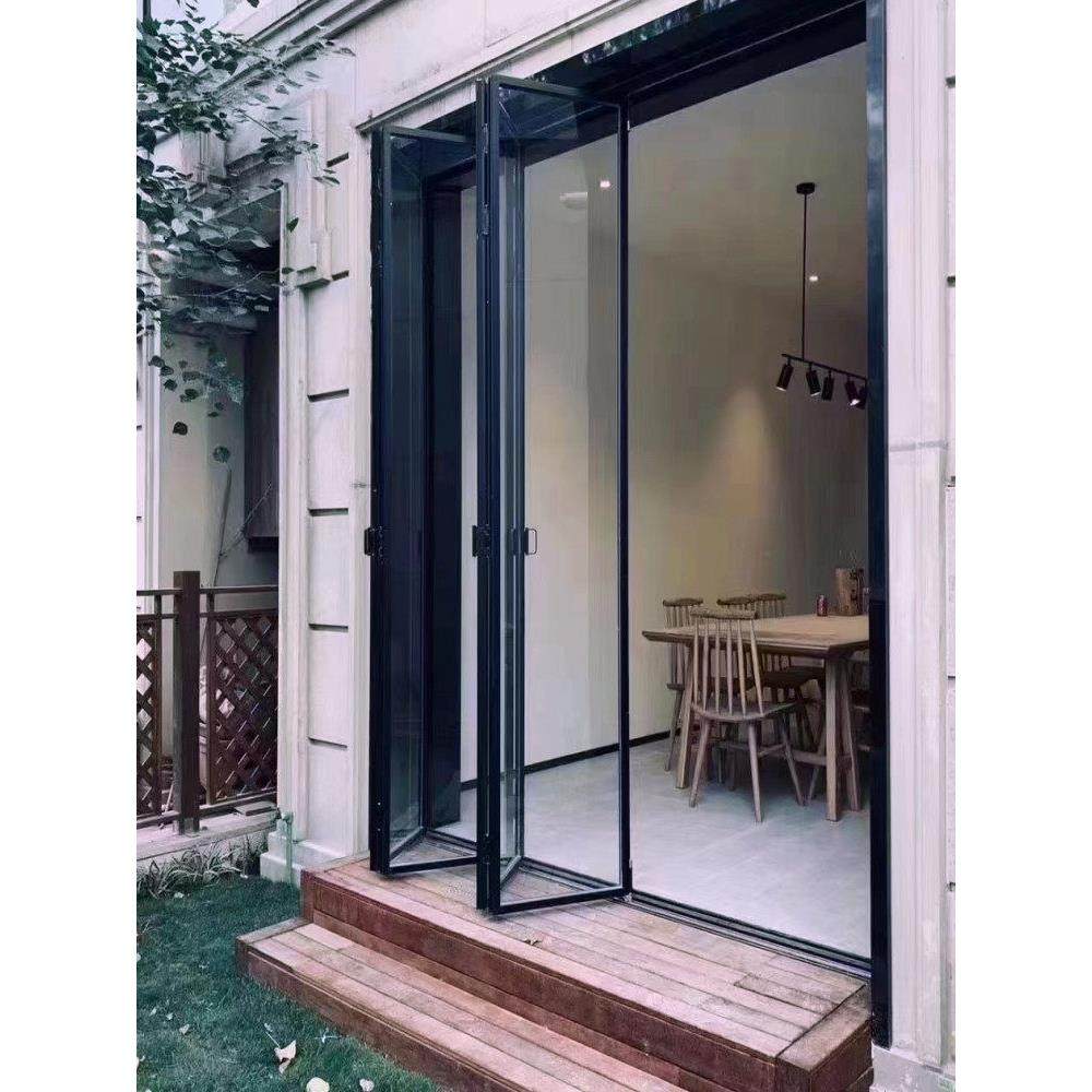 铝合金全景折叠门推拉汽车美容户外高端极窄重型阳台厨房玻璃隔断,全屋定制,全景门,淘宝优惠券,粉丝福利购,淘宝优惠卷