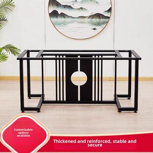 定制无障碍豪华铁咖啡桌茶几桌桌桌腿支架玻璃板岩大理石桌金属餐