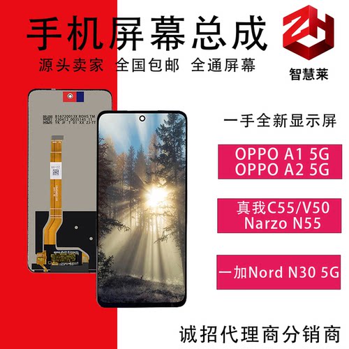 A15G真我C55/V50全通屏幕总成