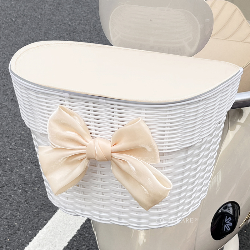 电动车后置车篮带内胆包后尾挂篮