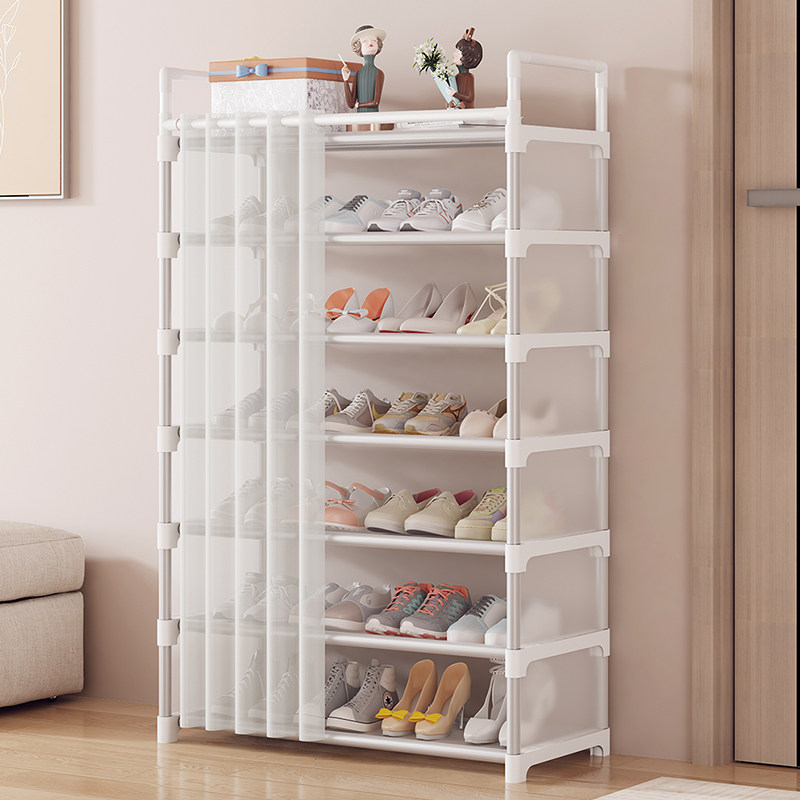 简易鞋架家用门口宿舍多层出租房用省空间楼梯窄小遮挡帘收纳鞋柜,住宅家具,鞋柜,淘宝优惠券,粉丝福利购,淘宝优惠卷