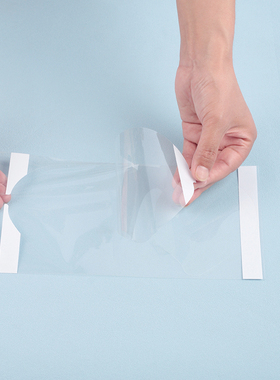 6800防毒面罩贴膜防污防油防尘防刮擦喷漆打磨切割打药面具保护膜