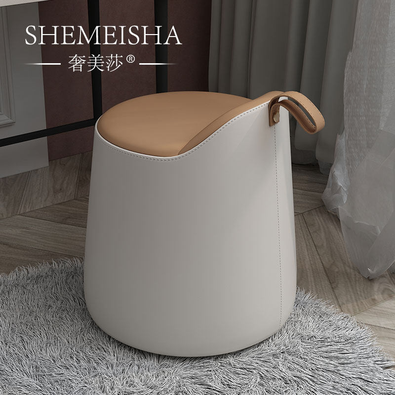 奢美莎 梳妆凳化妆椅网红ins椅子轻奢极简卧室化妆凳现代北欧凳子