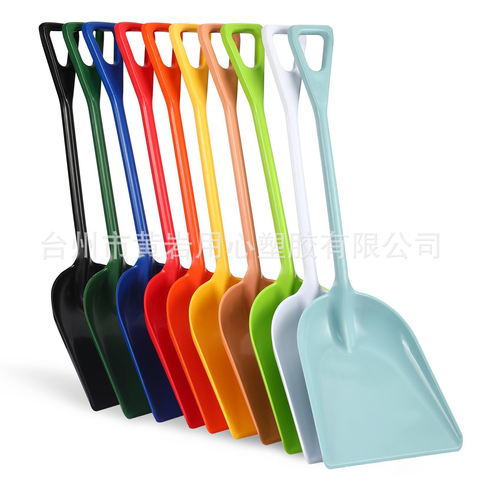 加粗雪铲铲冰铲防爆加厚锹铲塑料塑料消防白色红色黄色绿色蓝色