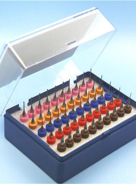 50支套装0.5-0.9MMPCB钻头 50支钻头套装  泡沫盒50支PCB钻头套装