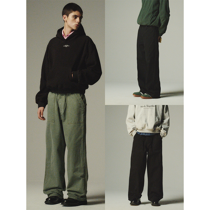 CountryMoment基础贴袋工装裤