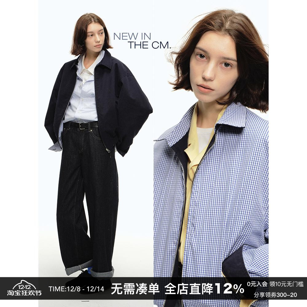 CountryMoment双面穿格纹夹克