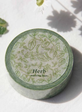 布几岛韩国授权BOKI和纸胶带手账素材贴纸清新花草感恩节午夜新品