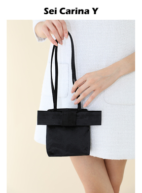 [7折]Sei Carina Y丝绒版公主包女单肩斜挎包高级感设计手提包