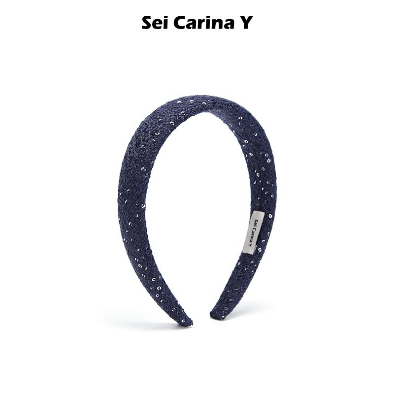 Sei Carina Y珠片细发箍女高级感轻奢显脸小好看小众头箍发饰
