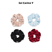 Y基础丝绒发圈女大肠圈头绳发饰简约百搭日常秋冬新款 Sei Carina