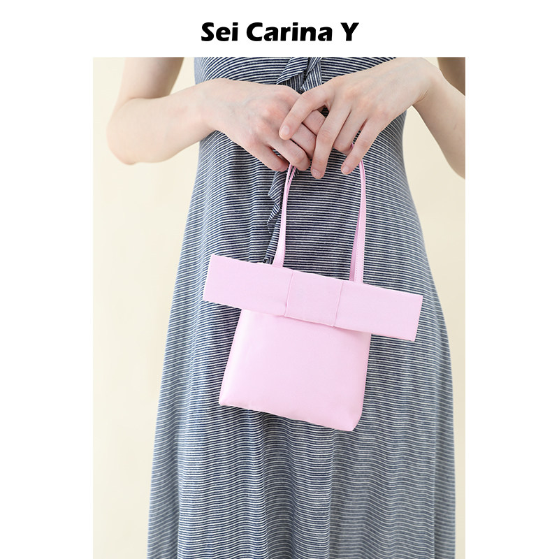 [7折]Sei Carina Ysummer princess蝴蝶结公主钻链包手提版女百搭