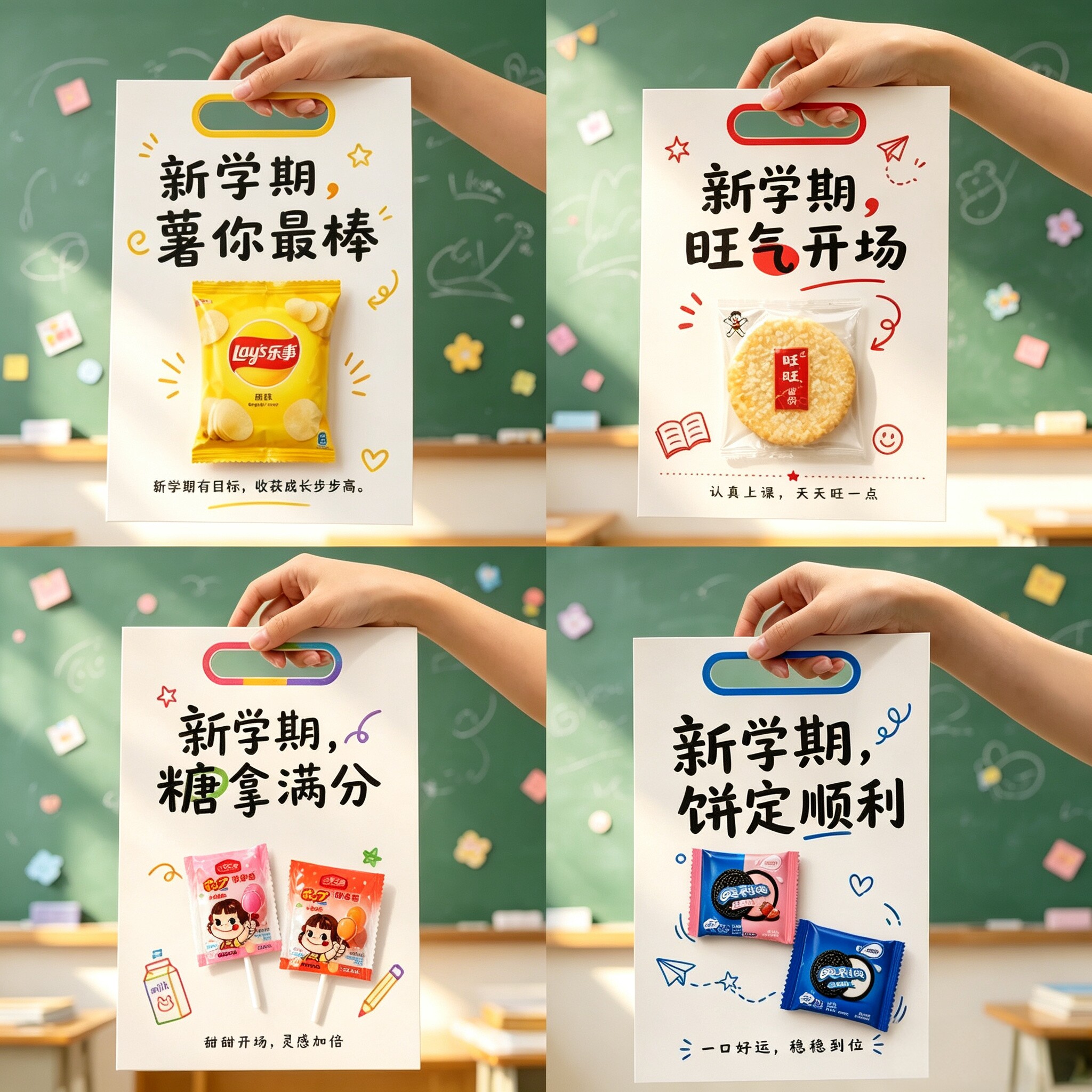 开学季伴手礼入学典礼香蕉卡片