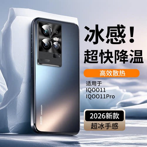 适用iqoo12手机壳【一秒即冷】