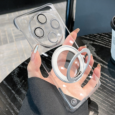 适用oppofindx8pro手机壳findx7ultra新款2024磁吸支架x9超薄保护套oppo防摔全包透明por高级感女MagSafe硬壳