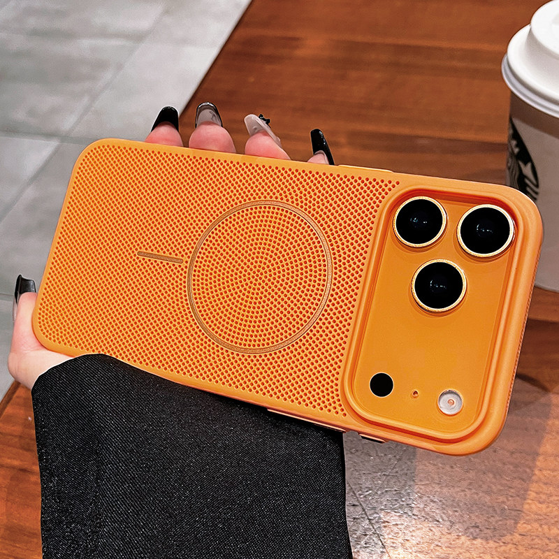 几何魔方适用苹果17promax手机壳iphone16新款磁吸充