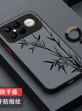 适用红米K90手机壳新款亲肤K90Pro硅胶磨砂防摔K90Promax全包保护套超薄2510DRK44C时尚网红hm简约个性四叶草