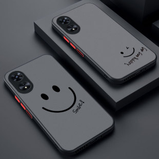 适用OPPOA97手机壳新款 A96防汗A93s全包镜头oppoA93防摔A92s磨砂A11x抗指纹A11s保护套A11创意A9高档超薄微笑