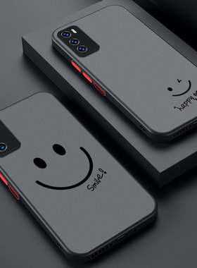 适用华为p40手机壳新款p40Pro硅胶全包p30防摔磨砂p30Pro亲肤散热p20男女保护套创意p20Pro简约高档超薄微笑