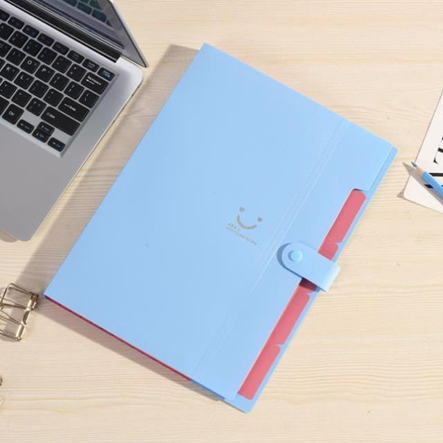 高中生风琴式ins风大容量资料袋公文袋便携试卷袋小学生档案分类