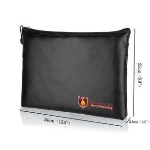 手提平板加厚大容量证件收纳包防火收纳包手机单证板手票据存放