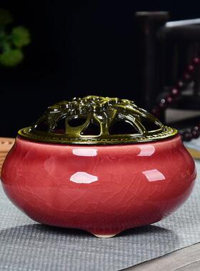 高级感香薰炉新款迷你塔香专用香炉茶炉民宿烧香薰香大佛具功夫茶