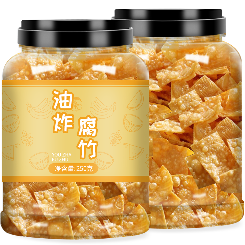 油炸腐竹螺蛳粉专用干货特级火锅食材广西纯正豆腐皮片豆制品批发