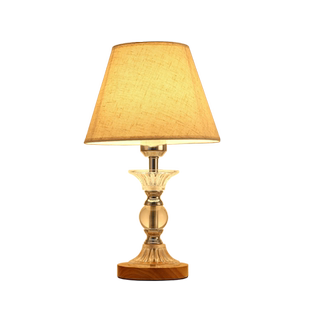 北欧轻奢水晶台灯复古温馨结婚可调光触摸现代简约卧室床头灯装饰