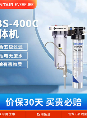 爱惠浦净水器PBS-400一体机美国家用直饮净水机厨房过滤器正品