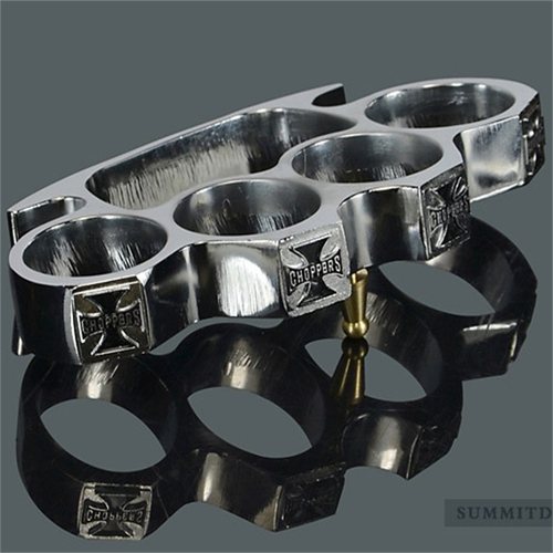 手撑子指虎四指拳套车载合法防身武器单指破窗戒指双指环拳扣虎指