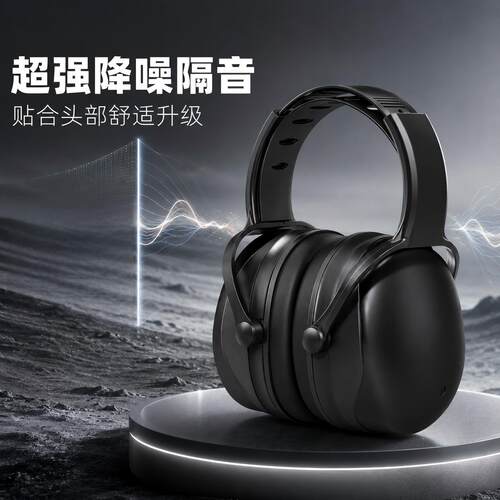 隔音降噪学习睡觉专用头戴式