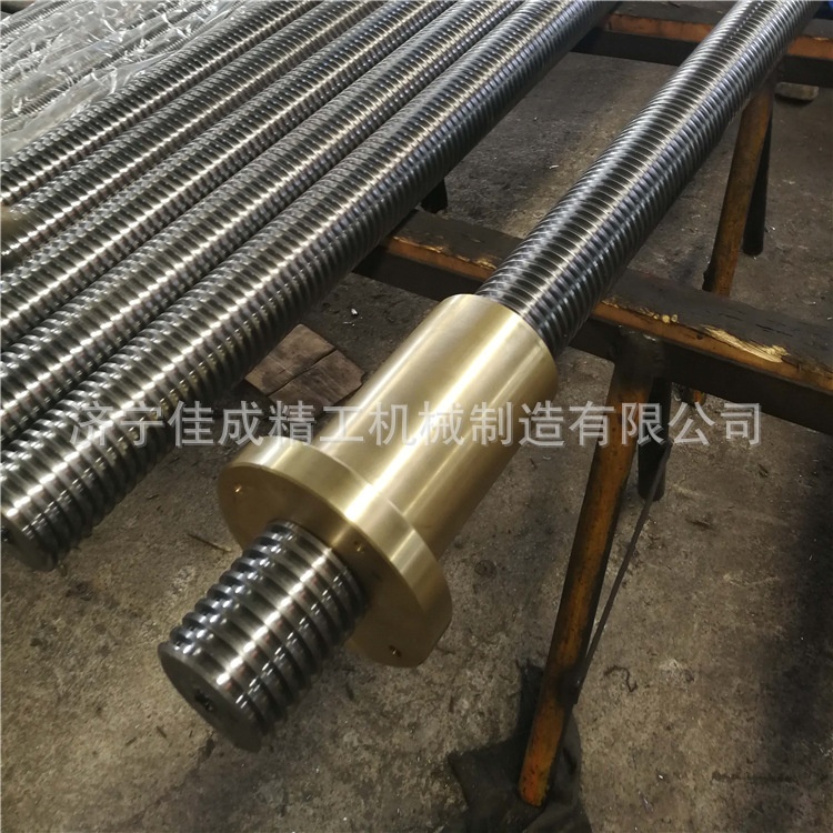 厂家加工大型精密机床梯形丝杆Tr60T70T80T90T100T120正反牙传动