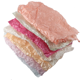 38g珠光雪梨纸鲜花花束花艺打底包装纸内衬纸蛋糕烘焙花店褶皱纸