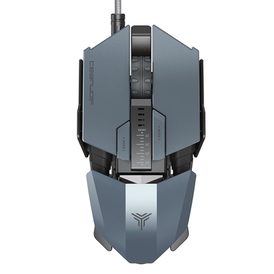 金属鼠标伸缩变形人体工学