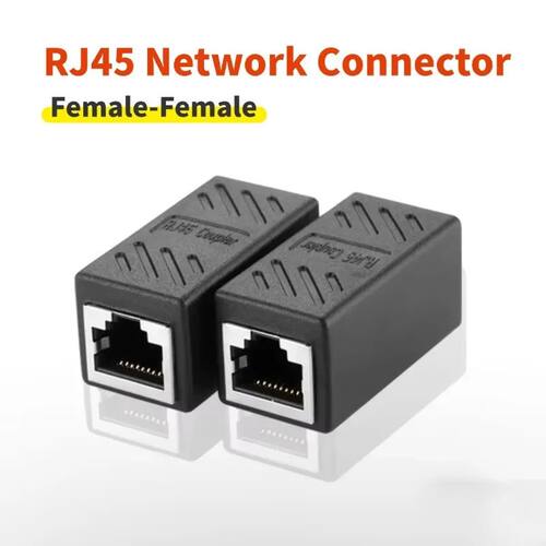 1/5/10/20Pcs RJ45 Coupler Ethernet Cable RJ45 Adapter
